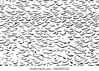 black texture on white background