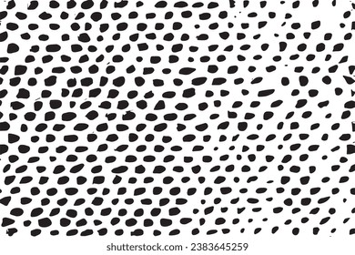 black texture on white background