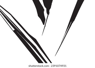black texture on white background, vector illustration texture for background