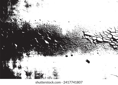 schwarze Textur auf weißem Hintergrund, Vektorgrafik-Overlay-einfarbiger Hintergrund-Textur