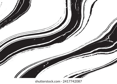 black texture on white background, vector illustration overlay monochrome grunge background texture