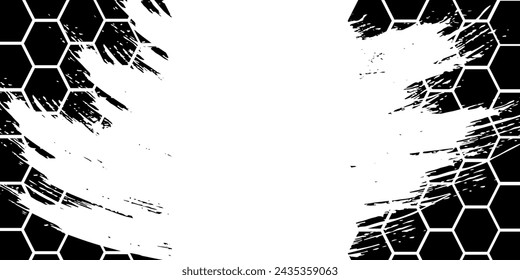 black texture on white background