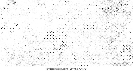 textura negra sobre fondo blanco, Ilustración vectorial.