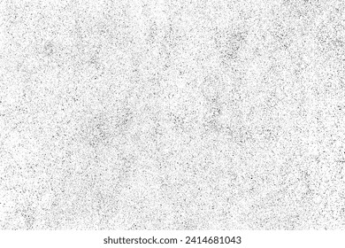 Black texture overlay. Dust grainy texture on white background. Grain noise stamp. Old paper. Grunge design elements. Vector illustration.