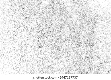 Black texture overlay. Dust grainy texture on white background. Grain noise stamp. Old paper. Grunge design elements. Vector illustration, eps 10.	
