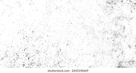 Black texture overlay. Dust grainy texture on white background. Grain noise stamp. Old paper. Grunge design elements. Vector illustration, eps 10.	
