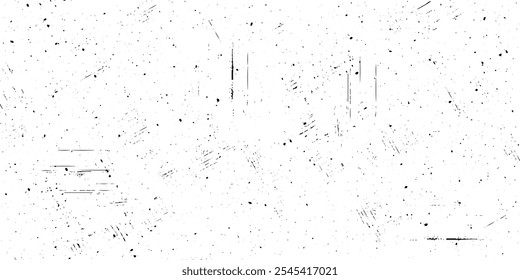 Black texture overlay. Grunge pattern for creating your own textures. Dust grainy texture on white background. Grain noise stamp. Vector illustration EPS 10