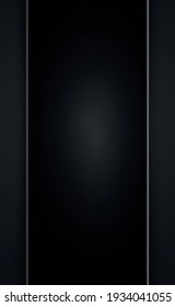 Black texture polymer composite material, dark carbon - Vector illustration