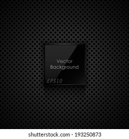 Black texture. Vector background eps10 