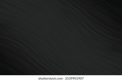 black texture wavy lines background