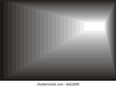 Black texture with white way out