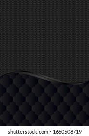 schwarz strukturierter Hintergrund mit Vintage-Muster 