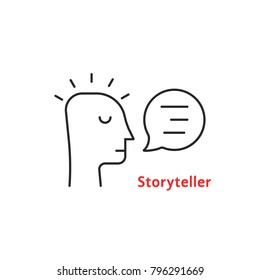 913 Story Telling Logo Images, Stock Photos & Vectors | Shutterstock