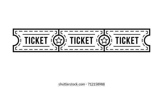 29,495 Tickets vector outlines Images, Stock Photos & Vectors ...