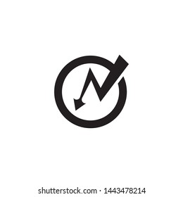 Black Thunder and Bolt Lighting Flash Icons Set. Flat Style