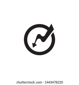 Black Thunder and Bolt Lighting Flash Icons Set. Flat Style