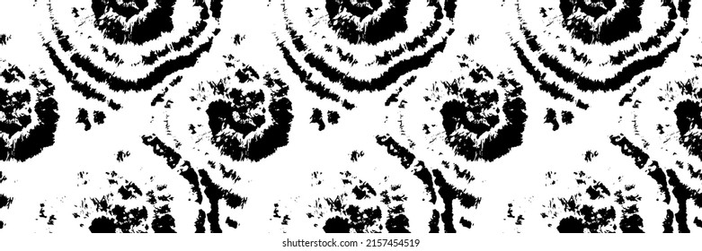 Black Tie Dye Round. Vector Rough Tye Dye. Dirty Stain Tie Dye. Black Seamless Brush. Sketch Ink Print. Seamless Tie die Texture. Dirty Bright Texture. Black Vector Brush. Sketch Ink Stain Background