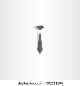 black tie icon vector design emblem