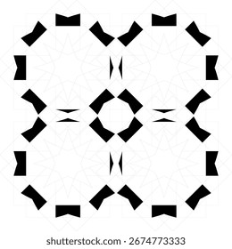  black tie isolated on white carton template packing gift .