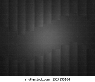 Black tiles texture background. Dark color. Empty background with spotlight. vector illustration.