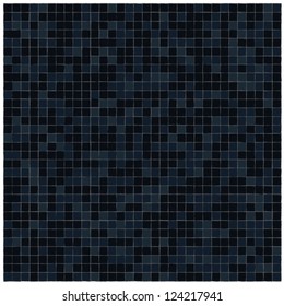 Black tiles wall covering