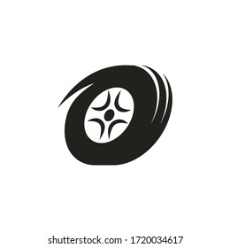 tire spin clipart