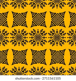 Tonos negros alternando con un fondo naranja