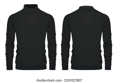 Black  top blazer. vector illustration 