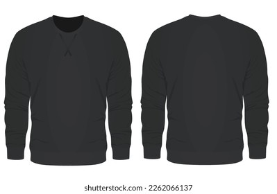 Black top blazer. vector illustration 