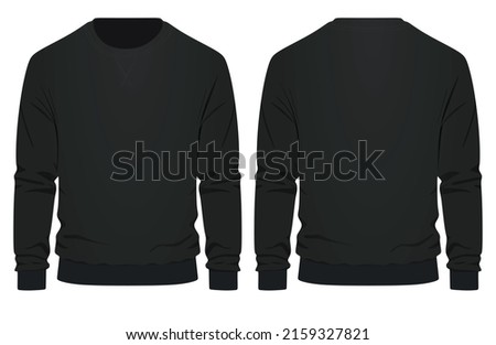 Black  top blazer. vector illustration 