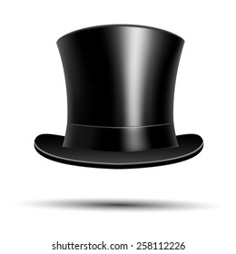 Black top hat  