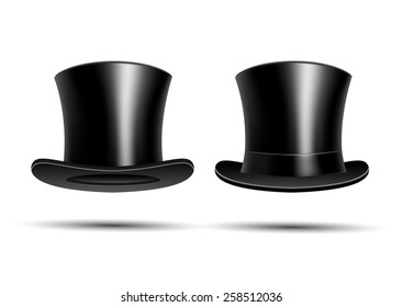 Black top hats