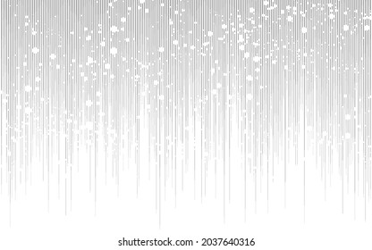 Schwarze Top-to-Bottom-Effekt-Linie mit weißem Spritz