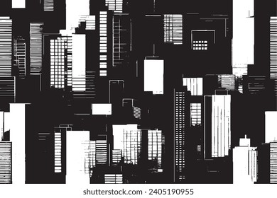 black traced texture vector image on pure white background, vector illustration background texture