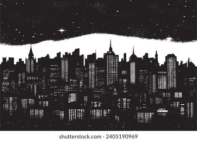 black traced texture vector image on pure white background, vector illustration background texture