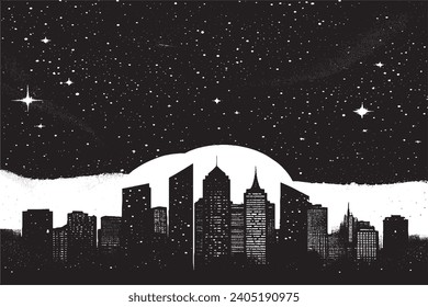 black traced texture vector image on pure white background, vector illustration background texture