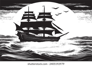 black traced texture vector image on pure white background, vector illustration background texture