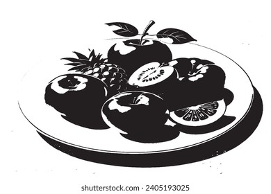 black traced texture vector image on pure white background, vector illustration background texture