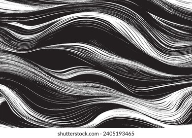 black traced texture vector image on pure white background, vector illustration background texture