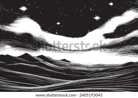 black traced texture vector image on pure white background, vector illustration background texture