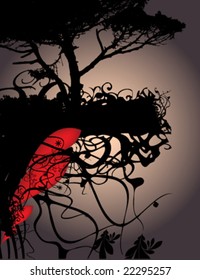 black tree