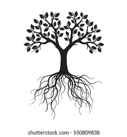 Hand Drawn Bare Tree On Chalkboard Stock Vector (Royalty Free) 274904864