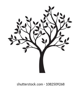Black Tree Stock Vector (Royalty Free) 70537573 | Shutterstock