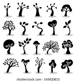 Black trees set