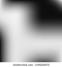 Black Trendy Aluminium Silver Gradient Backdrop. Vector Grey Metallic Monochrome Gradient Mesh. Minimal Digital Monochrome Watercolor Smooth Surface. Dark Liquid Empty Smooth Blurry Wallpaper.