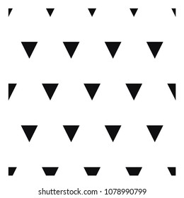 black triagle pattern