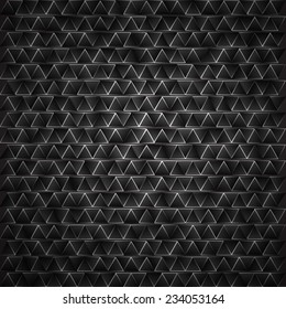 Black triangle mosaic. Background design for poster, flyer, cover, brochure.