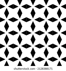Black triangle seamless pattern for fabric design,wallpaper, table clothes,apron