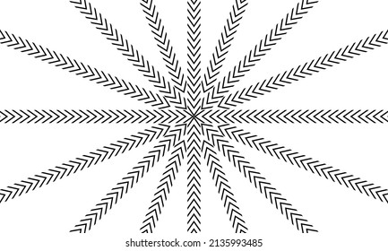black triangle texture on white background
