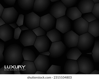 Black triangles abstract background, Grunge surface, 3d Rendering.